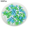 thumbnail image 2 of Yesbay 300 Pcs Pom Poms for Crafting 10mm Fluffy Felt Balls Fuzzy Pompoms for Dolls Garland DIY Crafts Decorations, 2 of 10