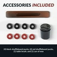 thumbnail image 6 of Hathaway Austin Shuffleboard Table, 9-ft, Mahogany Finish, 6 of 7