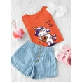 thumbnail image 3 of Trick Or Treat Cute Unicorn T-Shirt Toddler -Image by Shutterstock,  5 Toddler, 3 of 4