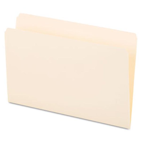 File Folders Straight Cut OnePly Top Tab Legal Manila 100/Box
