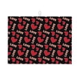 thumbnail image 1 of Fotbe Heart Alfombrilla de Secado para Cocina con Estampado, 18x24 Pulgadas, 1 of 7