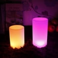 thumbnail image 4 of LINLIN Cylinder Shape Color LED Mood Lamp,Rechargeable Dimmable Night Light with Remote Control 16 Dimmable Colors 4 Effects for Kids and Adults,Ambient Decorative Party Lighting, 4 of 9