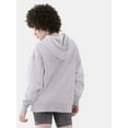 thumbnail image 3 of No Boundaries Zip Front Tunic Hoodie, Women's, 3 of 5