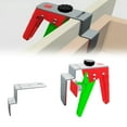 thumbnail image 2 of Hearth & Gear Drawer Fixing Clamps Adjustable Drawer Front Installation Clamp Cabinet Hardware Tool Universal Drawer Face Clamp Quick Drawer Clamp Auxiliary Fixing Clip For Drawer Front Panel Angle, 2 of 7