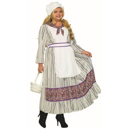 Womens Curvy Pioneer Woman Halloween Costume