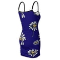 thumbnail image 6 of Ladies Elegant Sling Sleeveless Sexy Dress daisy, 6 of 6