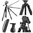 thumbnail image 2 of 80" Inch Elite Series Full Size Camera Tripod + Extra Large Soft Padded Camcorder Equipment Case For Canon Cameras + eCostConnection Microfiber Cloth, 2 of 9