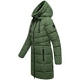thumbnail image 3 of Marikoo Women's Warm Winter Coat with Hood - Quilted Thigh-Length Jacket - Natsukoo XVI, 3 of 9