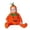 a-Orange, variant on Bigetiay Baby Boys Girls Sleeveless Halloween Pumpkin Hoodie Romper Bodysuit with Shoes, Size 6-12 Months