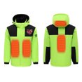 thumbnail image 2 of Chaquetas y abrigos casuales de manga larga con capucha, con USB, temperatura constante, calefactables, resistentes al viento, talla grande, para hombre y mujer, invierno, 4 unidades, 2 of 5