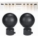 thumbnail image 1 of Curtain rod trim Round Sphere (2 pieces, black), 1 of 5