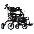 thumbnail image 1 of Airgo Fusion F23 Side-Folding Rollator & Transport Chair, 1 of 3