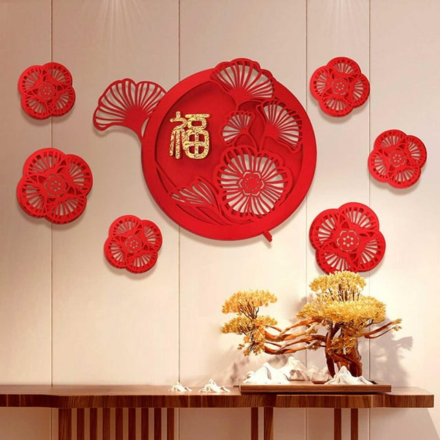 Pegatinas de puerta Macarena decoración Fu 2023 para Tienda Dormitorio Sala de estar estilo A