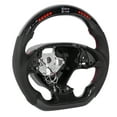 thumbnail image 2 of Nappa Leather Steering Wheel,Steering Wheel LED Performance Perforated Steering Wheel Auto Accessories Highly Recommended, 2 of 5