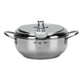 thumbnail image 1 of 304 Stainless Steel Deep Fryer Pot, Japanese Tempura Oil Saving  Deepfryer with Temperature Control and Oil Drip Drainer Rack, French Fries Maker for Chicken Kitchen, 1 of 7