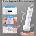 thumbnail image 3 of Pillow Storage Cordless Travel Vacuum Storage Compression Bag With Pump Portable Rechargeable Pump Reusable Compression Bags For Clothing Storage And Suitcas Christmas Decor Fall Decor, 3 of 8