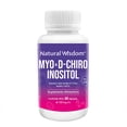 thumbnail image 1 of Myo D-chiro Inositol Natural Wisdom 60 Cápsulas Mujer, 1 of 6