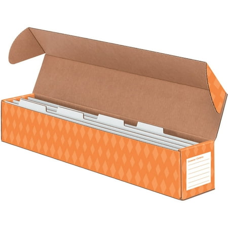 Bankers Box Sentence Strip Storage Box, 1 Each, Orange