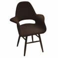 thumbnail image 1 of Fine Mod Imports FMI10033-brown Eero Dining Chair- Brown, 1 of 1