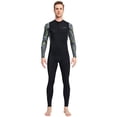 thumbnail image 5 of BLEEUS Men Wetsuits Breathable Sunscreen Diving Suit Outdoor Accessories (L) Water Sports Supplies (L), 5 of 10
