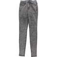 thumbnail image 1 of Jeggings de talle alto Mudd para mujer, negro, 1, 1 of 3