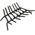 thumbnail image 1 of Costway Grille de Cheminée 25 Pouces en Acier Robuste pour Bois de Chauffage, 1 of 10
