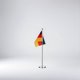 thumbnail image 2 of Telescopic Flag Stand Adjustable Desktop Flag Holder for Miniature Decorations and Portable for Table Bunting with Simple and Durable, 2 of 5