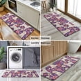 thumbnail image 6 of Goldendoodle Dog and Flower Floral Kitchen Rug Mat,Kitchen Runner Rugs Non Skid Washable,Decorative Kitchen Floor Mats for Kitchen,Sink,Laundry,17"x47.2", 6 of 7
