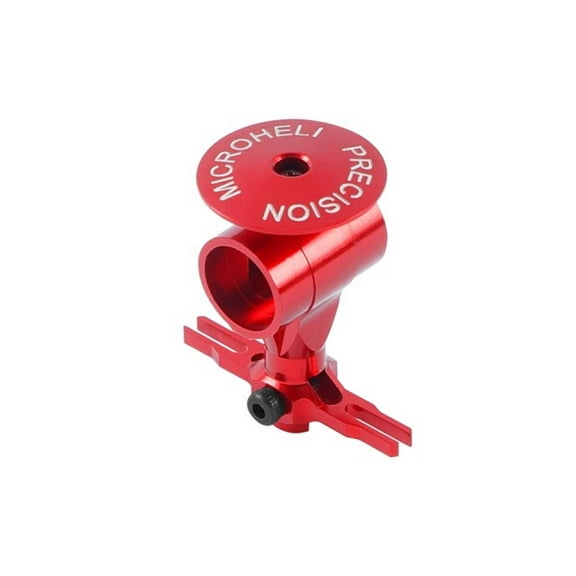 Microheli Aluminum Main Rotor Hub w/ Button (RED) - WLTOYS V950