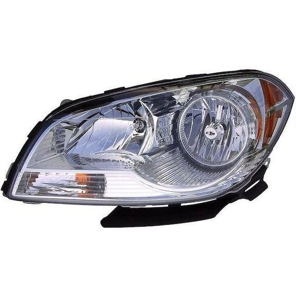 Left Driver Side Headlight Assembly - Compatible with 2008 - 2012 Chevy Malibu 2009 2010 2011