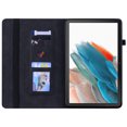 thumbnail image 5 of Dteck Case for Samsung Galaxy Tab A8 10.5" 2022 Case SM-X200/X205 PU Leather Cover Lightweight Flip Stand Shell with Elastic Band & Card Holder for Galaxy Tab A8 10.5 inch Tablet,Black, 5 of 5