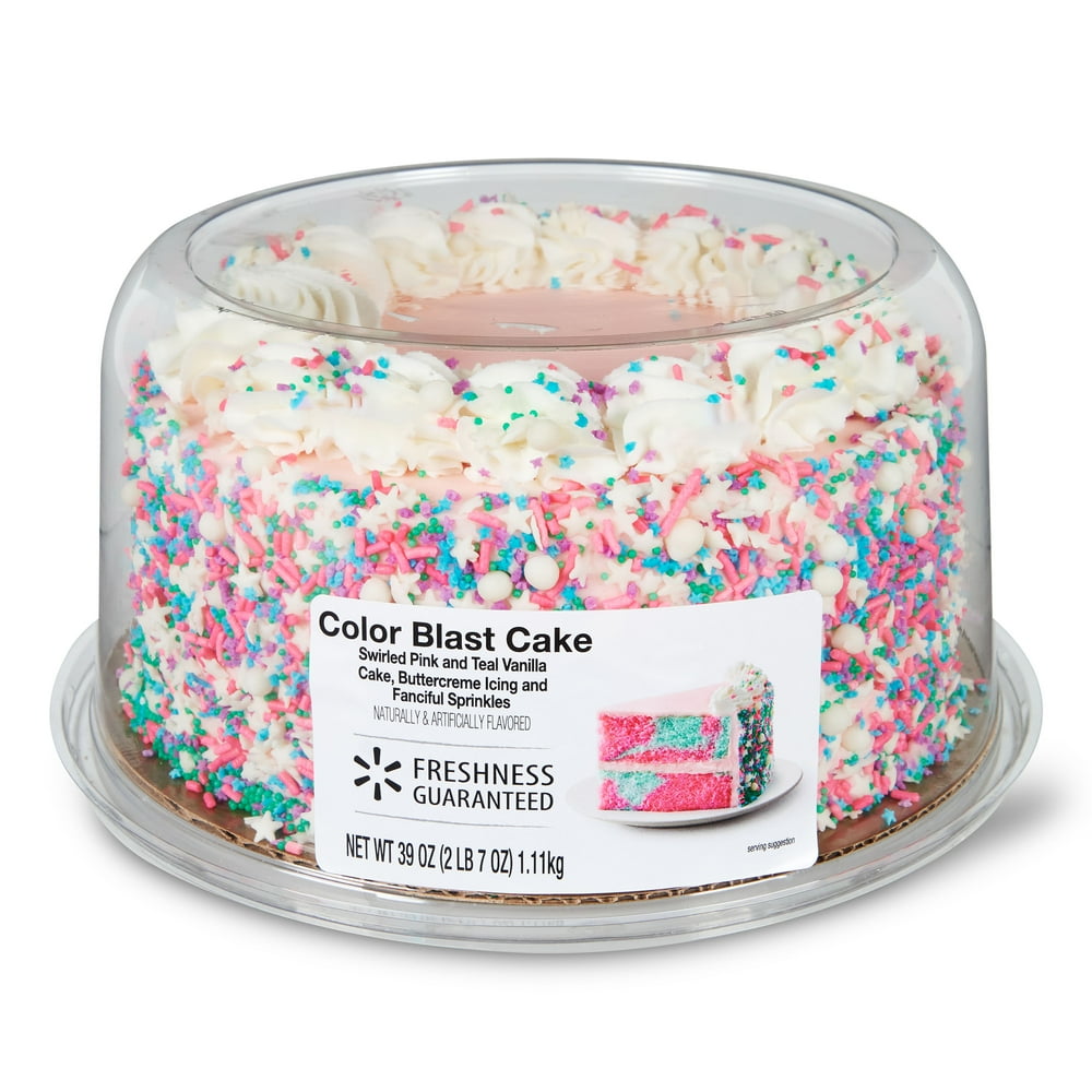 Freshness Guaranteed Color Blast Cake, 39oz, 7 inch
