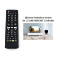 thumbnail image 3 of Funda protectora de silicona para mando a distancia para LG TV AKB75095307 color negro, 3 of 6