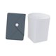 thumbnail image 4 of Taza plegable de silicona de 250 ml, ideal para camping y uso versátil con bolsa de almacenamiento. Gris, 4 of 9