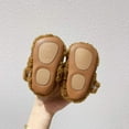 thumbnail image 5 of Infant Baby Solid Color Plush Warm Shoes In Winter, 5 of 9