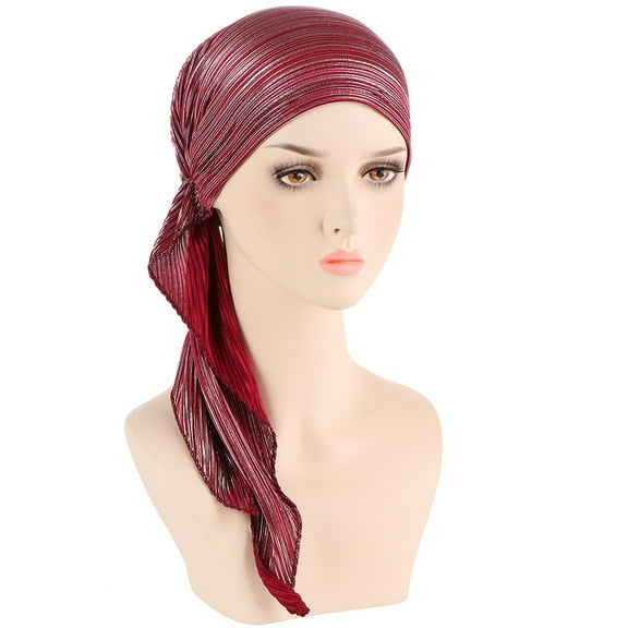 Chemo Headwear Turbans for Women Long Hair Head Scarf Headwraps Cancer Hats
