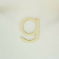 thumbnail image 1 of Package of 1, 18 Inch X 1/2" Baltic Birch "G" Wood Letters In The Century Gothic Font | Thick | Lower Case For Art & Craft Project, Made in USA, 1 of 1