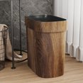thumbnail image 1 of AURARMLET Kitchen Bin De Plástico Ligero Con Acabado Imitación Madera Ideal Para Y Oficina, 1 of 8