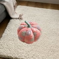 thumbnail image 4 of Cevemin Soft Pumpkin Shaped Throw Pillow for Couch, Car & Home Decor - Fall Thanksgiving Halloween Decorative Cushion with Red, Green, Yellow Options | Skin-Friendly Polyester Gift for Party & Office, 4 of 7