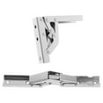 thumbnail image 3 of GUIYONG 2pcs Stainless Steel 90 Degree Hinges Easy To Install Flip Board Hinge Silent Folding Support For Cabinet Doors Drop Leaf Hinges For Kitchen Cabinets, 3 of 5