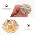 thumbnail image 2 of Raindrops 3Pcs Crystal Rhinestone Buttons for Crafts Sweater Coat Sewing Buttons, 2 of 4