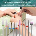 thumbnail image 3 of embout Ponceuse Ongles,10pcs#i Ensemble Foret Ongles Outils Salon Professionnelle, Pour Manucure Pdicure Salon De Maison Utiliser, 3 of 5