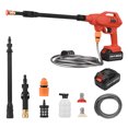 thumbnail image 1 of Lavadora Irfora Lavadora a Presión Inalámbrica 48V 350PSI Lavadora Eléctrica Portátil a Batería Lavadora de Automóviles de Alta Presión a Batería para Lavar Automóviles Limpieza de Pisos Regar flores Irfora Lavadora, 1 of 2
