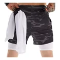 thumbnail image 1 of Shorts Deportivos 2 En 1 Con Bolsillo Para Celular, 1 of 6
