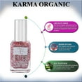 thumbnail image 4 of Karma Organic Natural Nail Polish - Non -Toxic Nail Art, Vegan and Cruelty-Free Nail Paint (Bubbly Ro-Who), 4 of 5