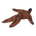 thumbnail image 2 of 1/6 Sudadera con capucha y pantalones Ropa en miniatura para figuras de de 12 "Vestir café perfke pantalones femeninos, 2 of 9