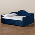 thumbnail image 2 of Bowery Hill Velvet Blue Daybed Rectangular 82.7" Unassembled, 2 of 7