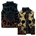 thumbnail image 4 of Chaqueta sin mangas con estampado 3D para hombre, para deportes al aire libre, ciclismo, cortavientos, informal, para otoño e invierno, 4 of 5