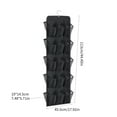thumbnail image 5 of Convenient Large Over the Door Shoe Organizer with 30Pockets Hangings Shoe Rack Storage Holder for Closet Door, 5 of 10