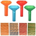 thumbnail image 1 of WHEANG Counting Tubes Set Of 4 Color Coded Tubes Includes 200 Assorted Flat For Quarters Dimes, 1 of 6